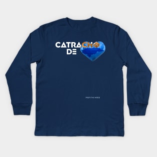 catracho de corazón Kids Long Sleeve T-Shirt